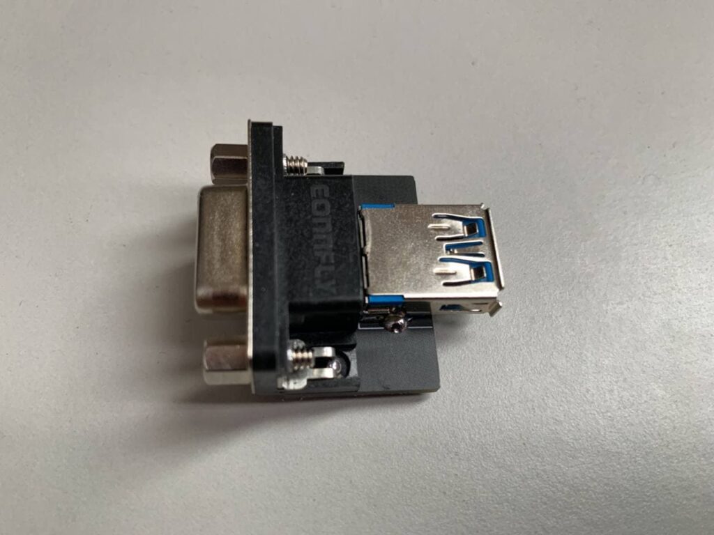 DB9 to USB3 adapter